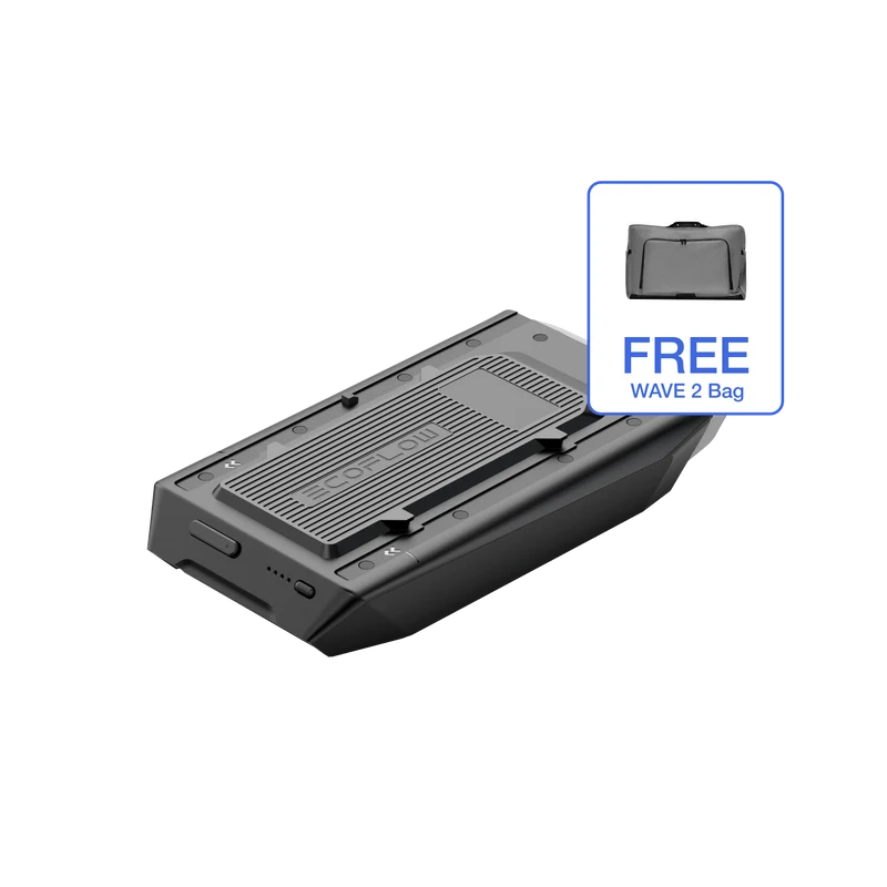 EcoFlow WAVE 2 Add-on Battery + WAVE Series Bag