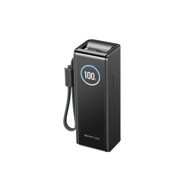 EcoFlow RAPID Power Bank (25,000mAh, 170W, 100W Built-In and Retractable Cables)
