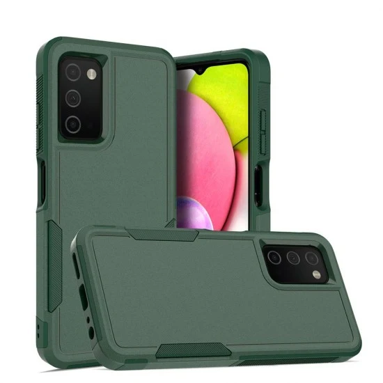 Traveler Hybrid Case For Moto G Power 2024 (green)