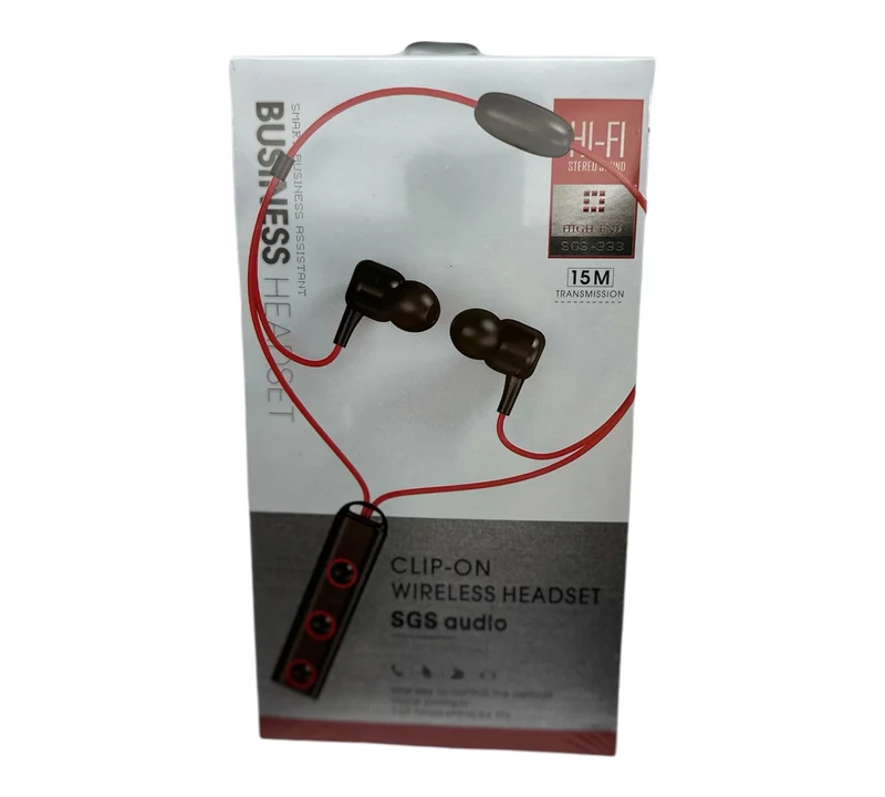Clip-ON WIRELESS HEADSET SGS audio