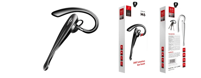 M6 360 Rotation Ear Hook