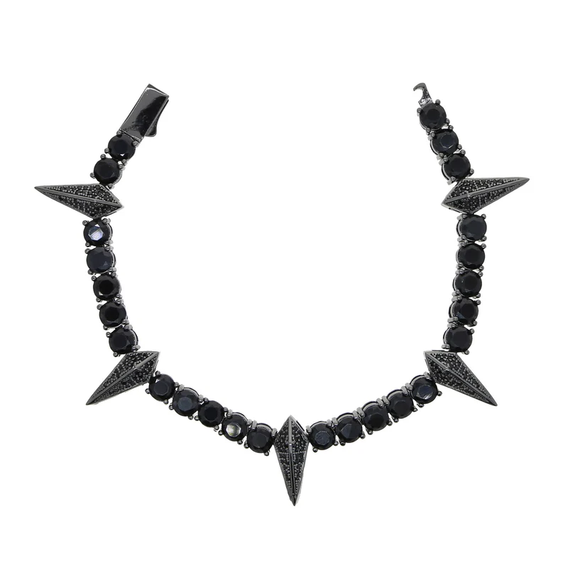 Crystal Spike Bracelet