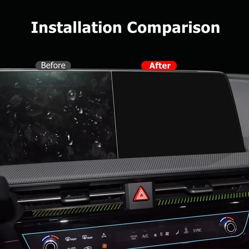 KIA EV6 HD pekskärmsskydd 2-delat set