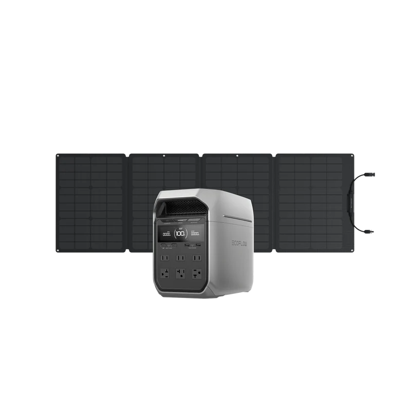 EcoFlow DELTA 3 Series Solar Generator (PV110W)