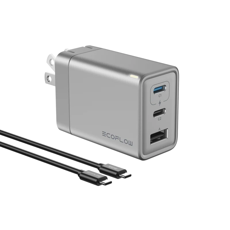 EcoFlow RAPID 65W GaN Charger with 100W Cable