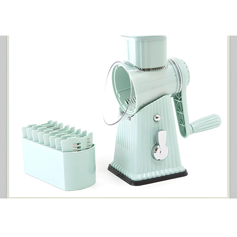 Hand-Crank Vegetable Slicer
