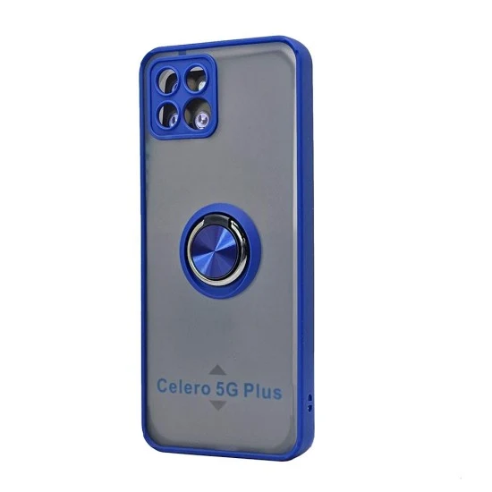 TPU Case w/ Magnetic Ring for Boost Celero 5G + (2023) (blue)