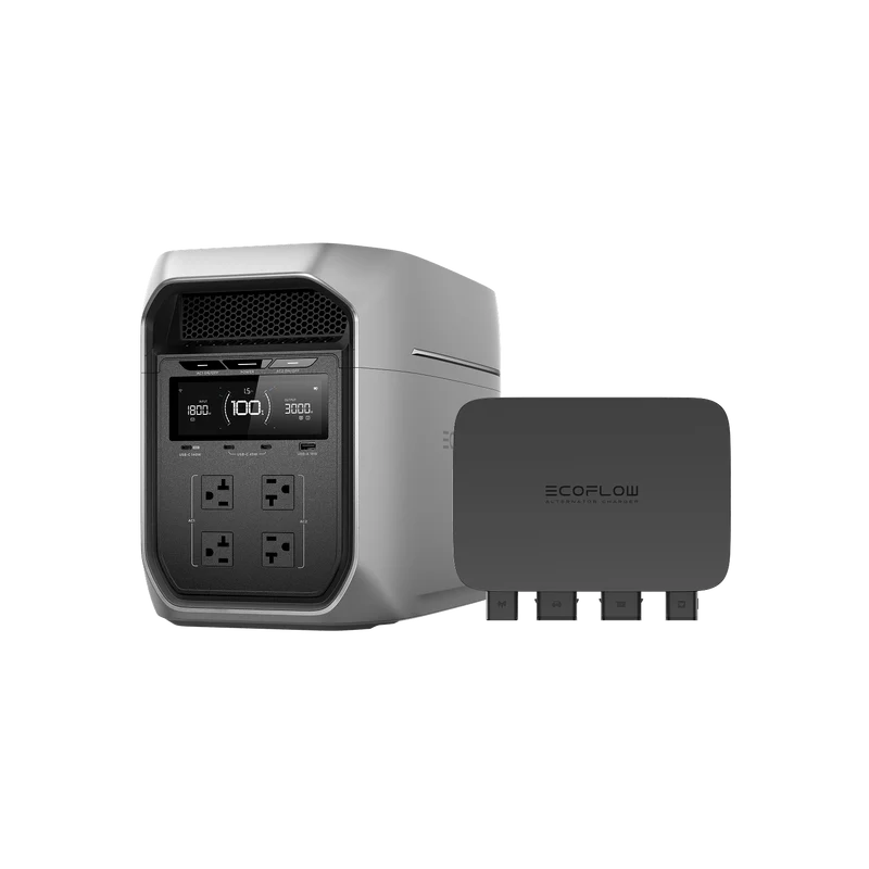 DELTA 3 Max Plus (2048Wh) + 800W Alternator Charger