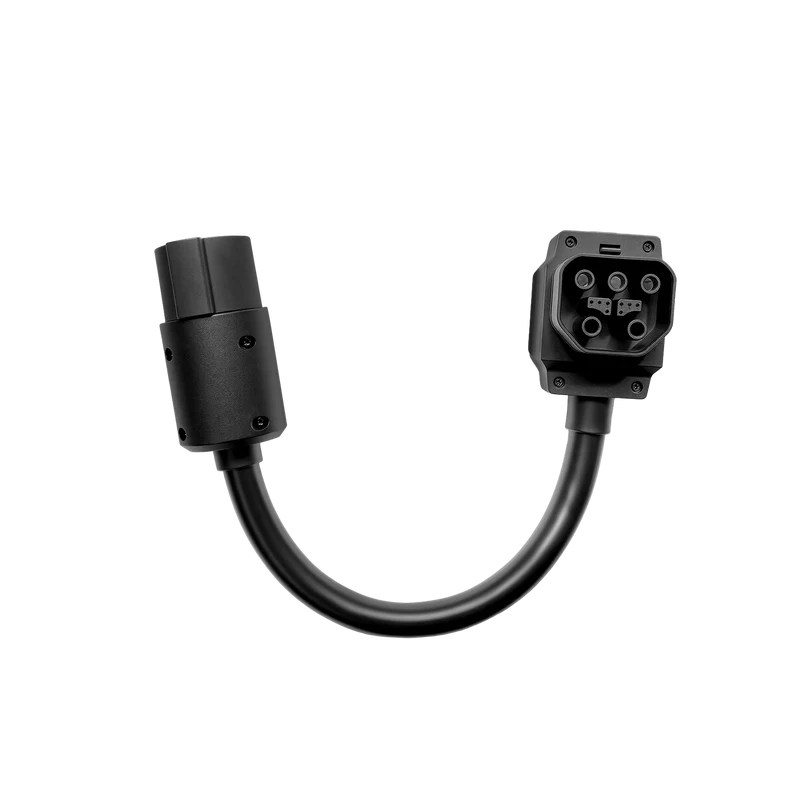 EcoFlow EV Charger to Portable Power Station Adaptor (SAE J1772 to 5P8 Port, 50A)