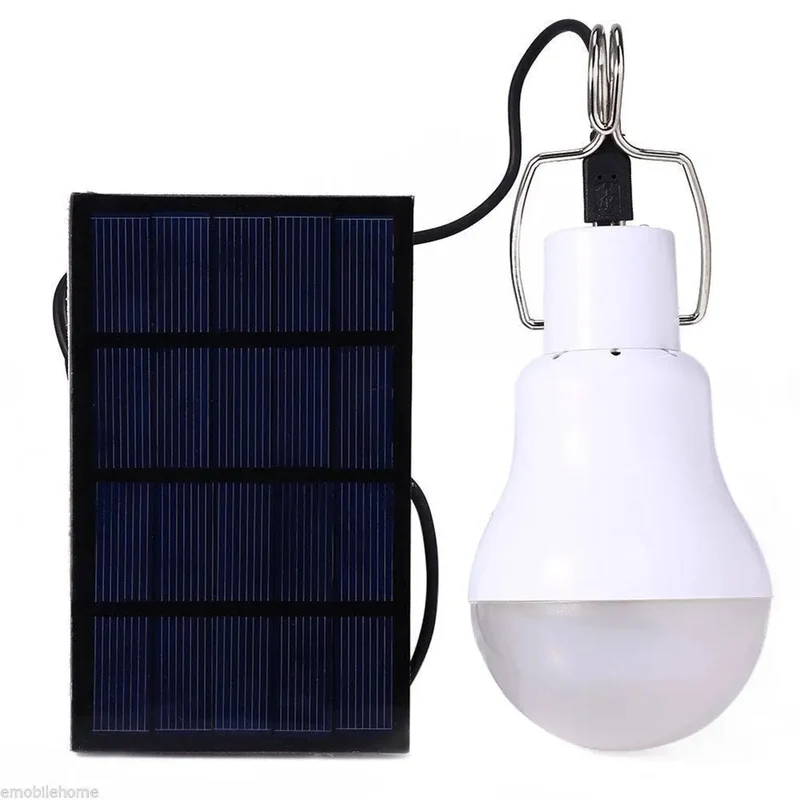Solar Hanging Light Bulb