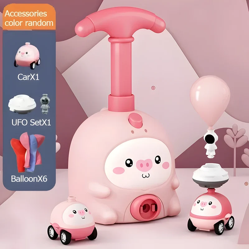 Balloon-Powered Car Toy