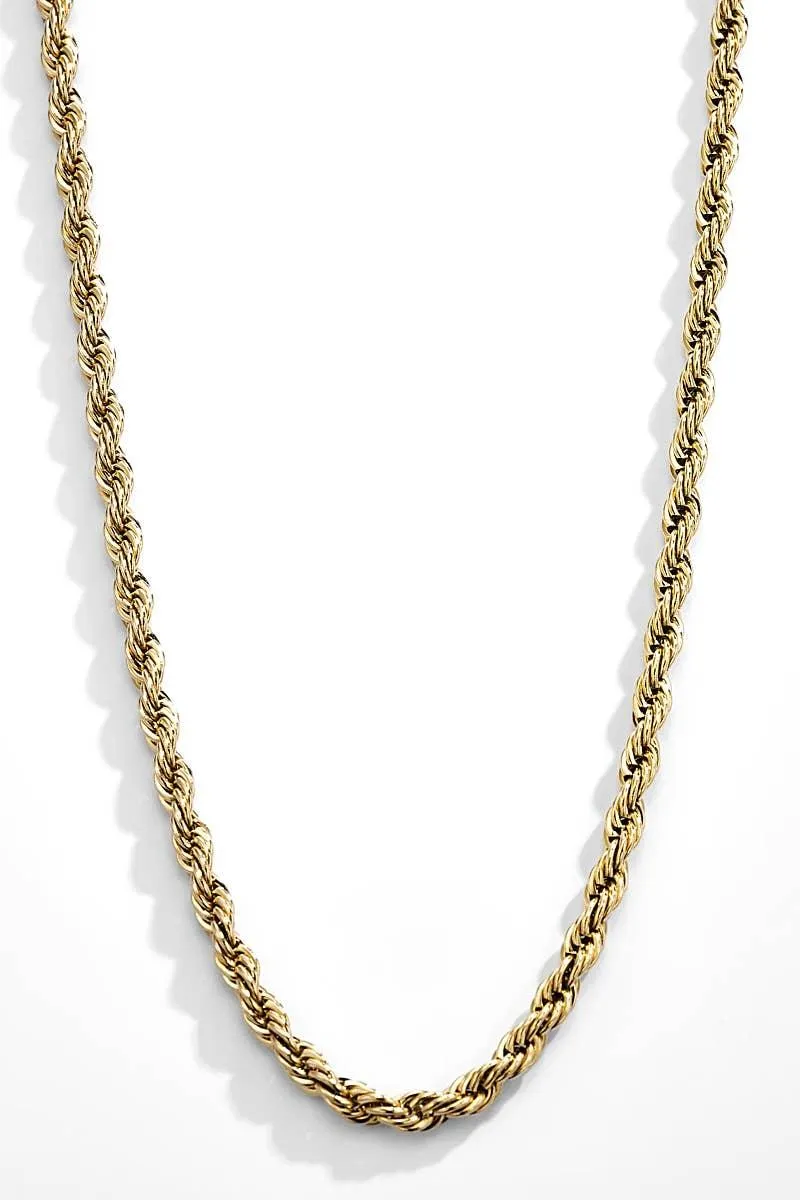 Borealis Rope Herr Halsband Guld