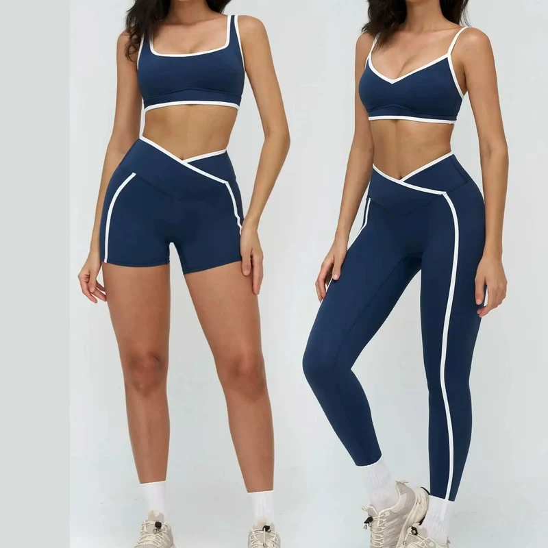 Color-Block Yoga Set