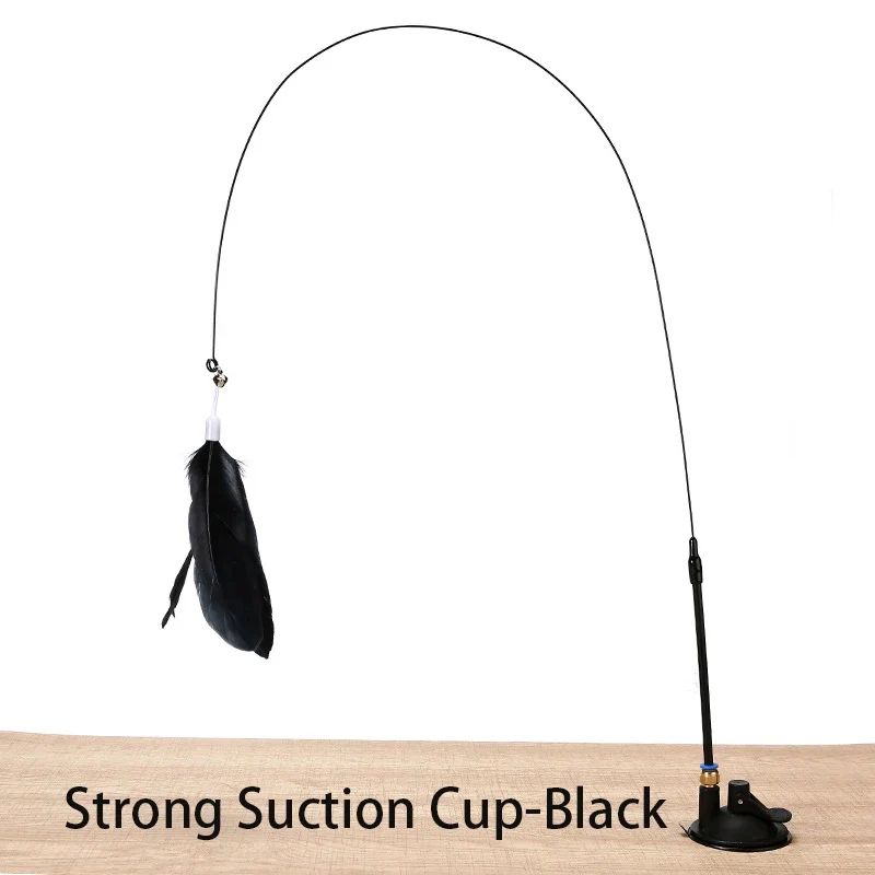 Hands-Free Suction Cup Cat Wand