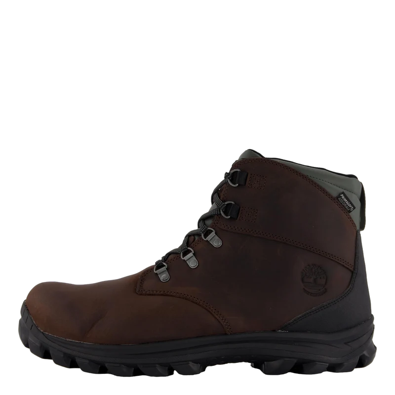 Mid Lace Up Waterproof Snow Bo Dark Brown
