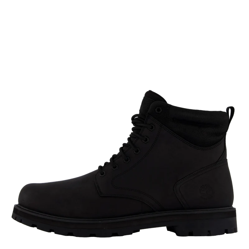 Mid Lace Up Waterproof Boot Blk Full Grain