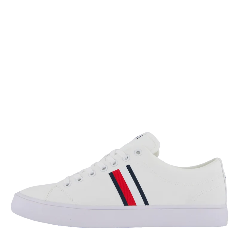 Th Hi Vulc Low Core Stripes Me White