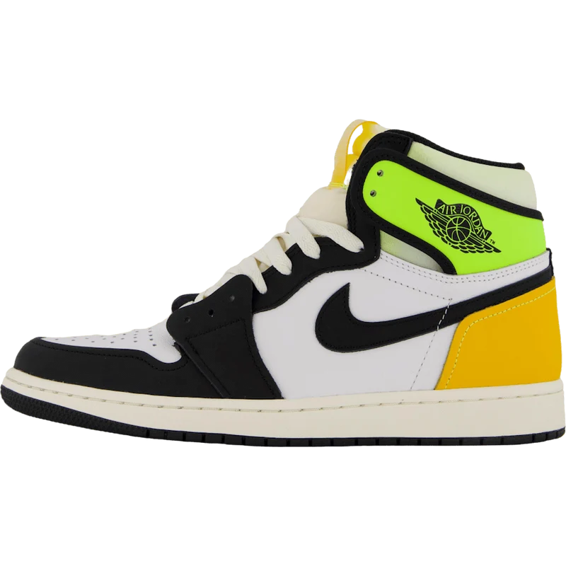 Air Jordan 1 Retro High Og White/black-volt-university Go