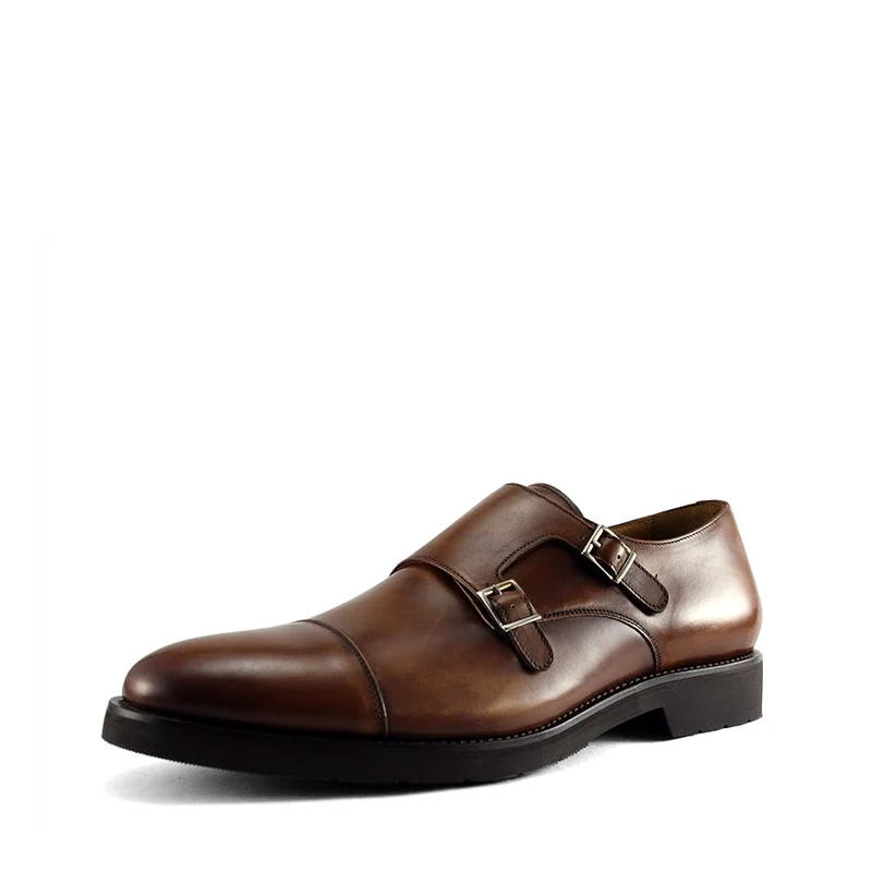 Double Monk Strap (rubber Sole Castagna