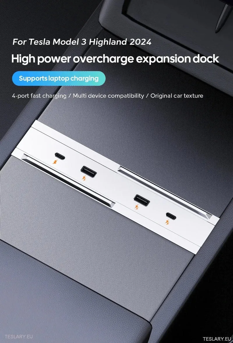 Tesla 3 Highland 4-1 USB-expansionshub