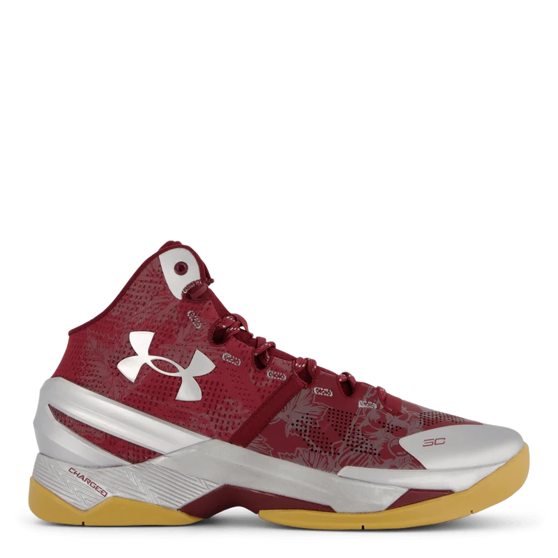 Curry 2 Retro Dark Maroon