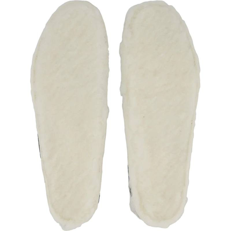 Bl Sheepskin Footbed White