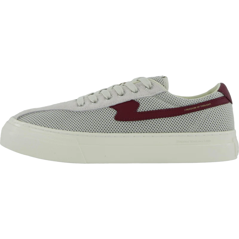 Dellow S-strike Cup Tennis Mes Ecru & Red