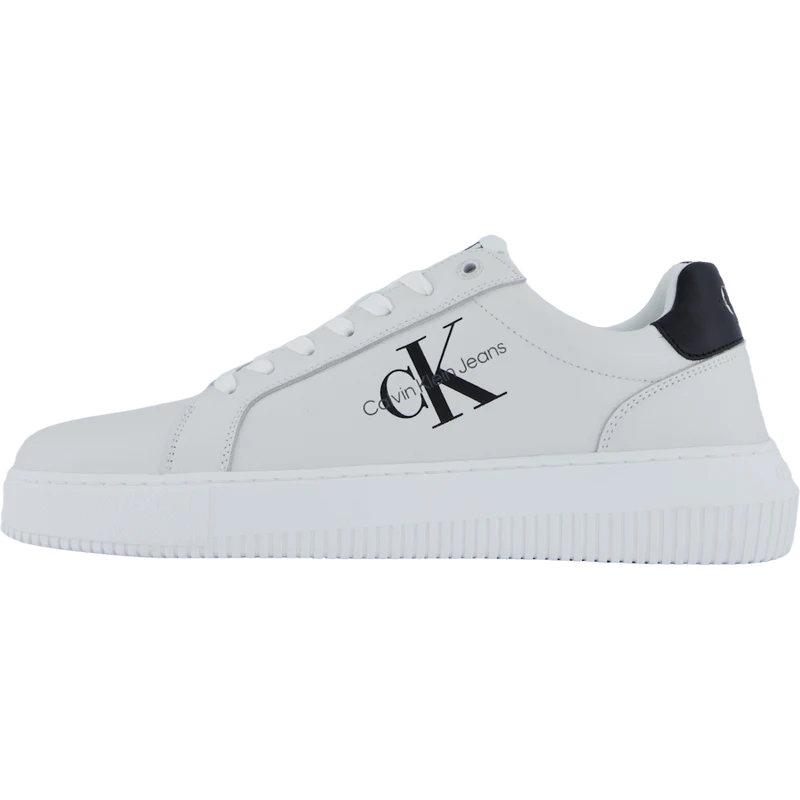 Chunky Cupsole Mono Lth Bright White/black