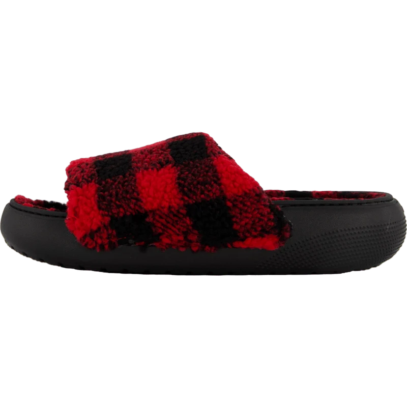 Classic Buff Check Slide Black