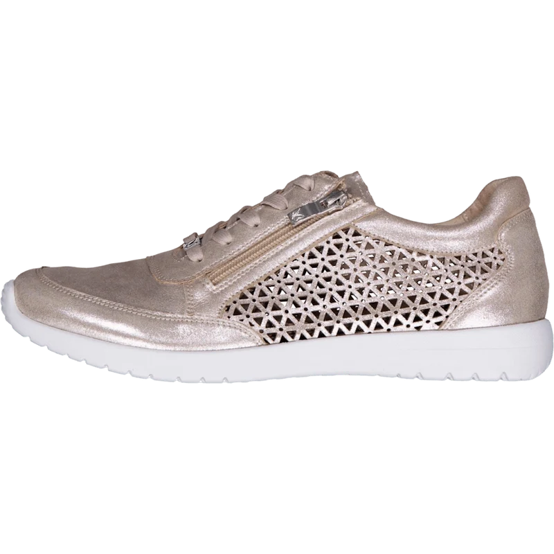 Peggy Taupe Metallic