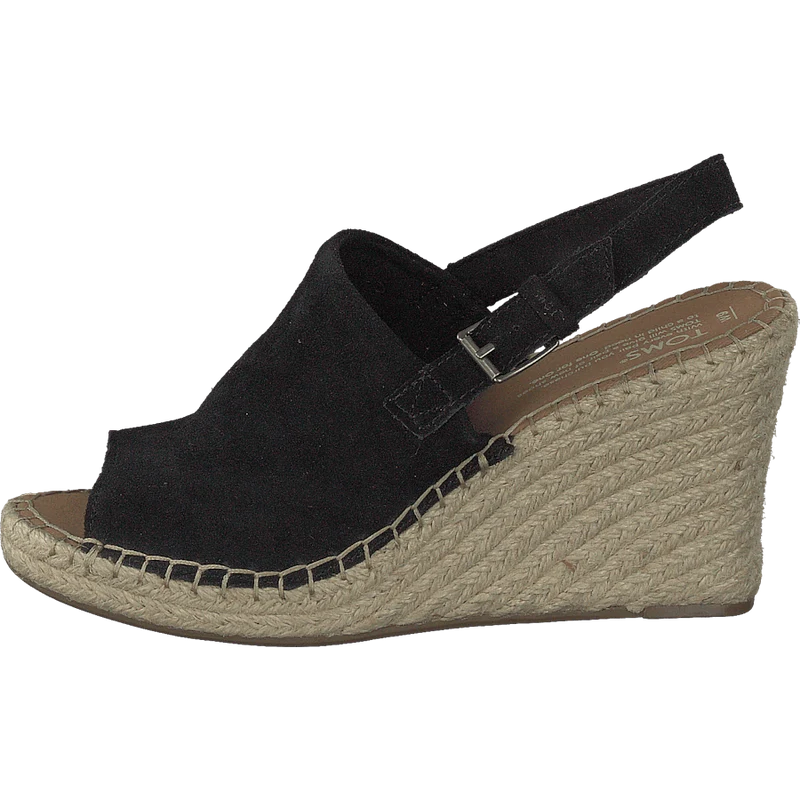 Monica Black Suede