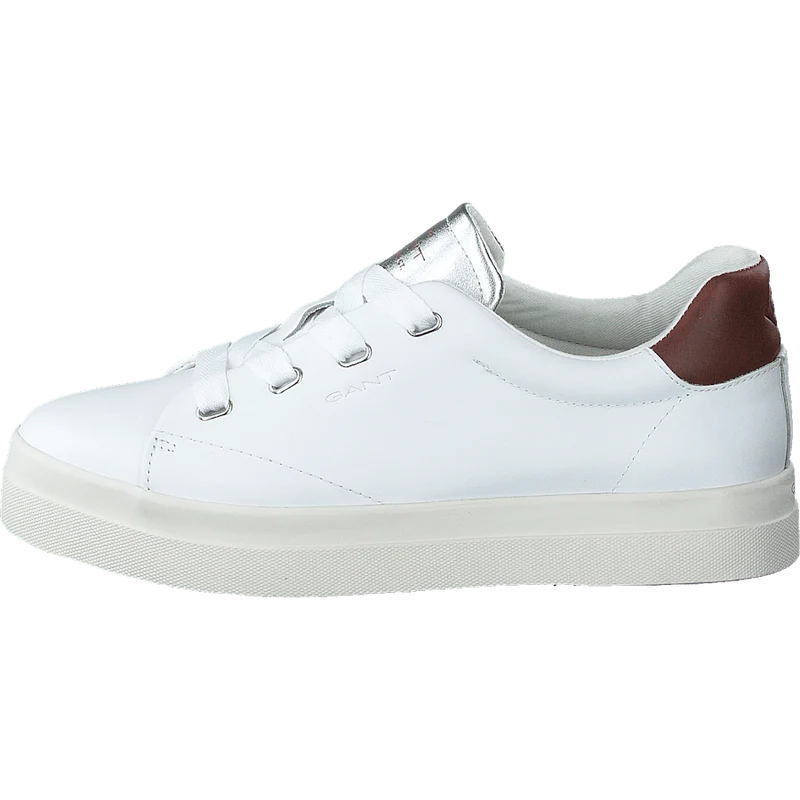 Avona Sneaker White/cognac/silver