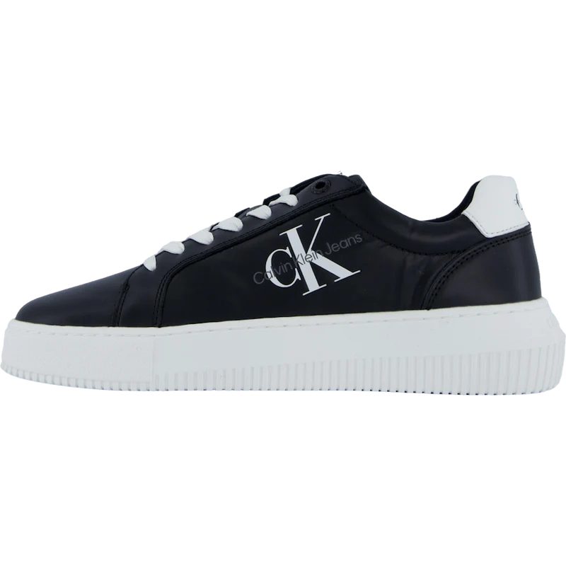 Chunky Cupsole Mono Lth Wn Black