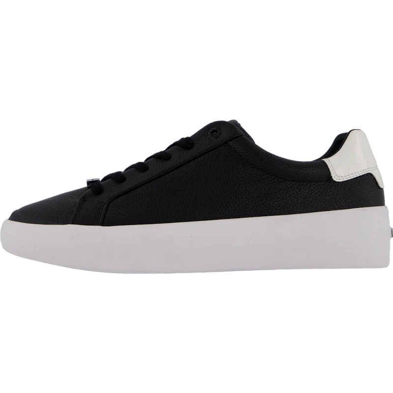 Vulc Lace Up Lth Black / White