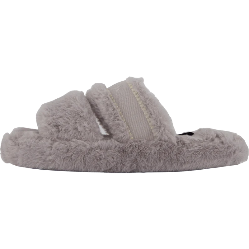 Hilfiger Fur Basics Slipper Grey Whisper