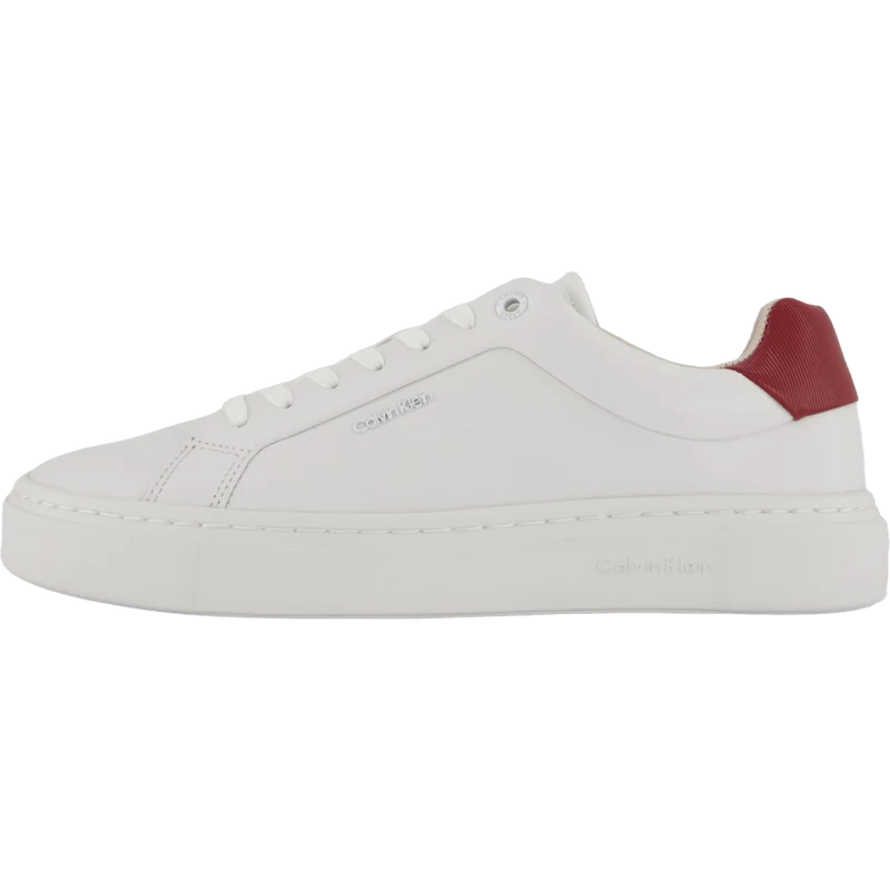 Cupsole Lace Up W/ml Lth Bright White/winery