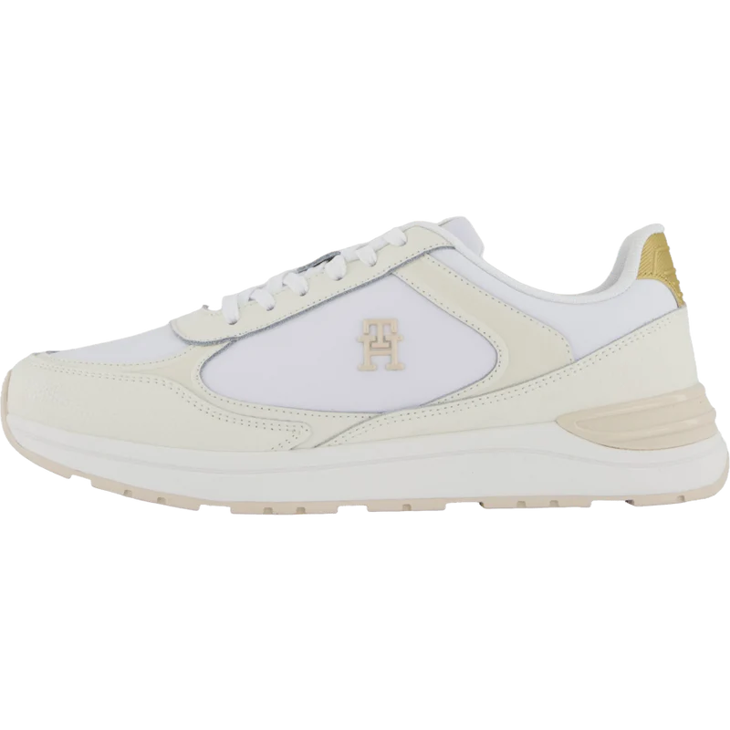 Casual Fashion Runner Lthr White