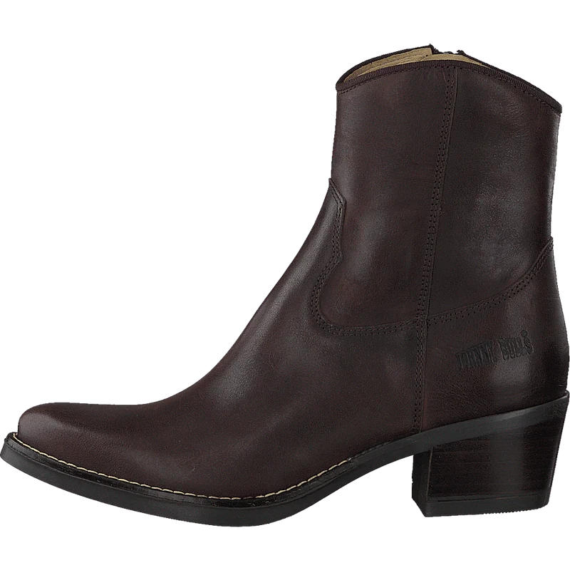 Mid Zip Boot Brown