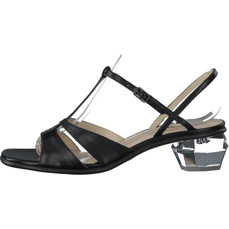 The Gem Sandal Black