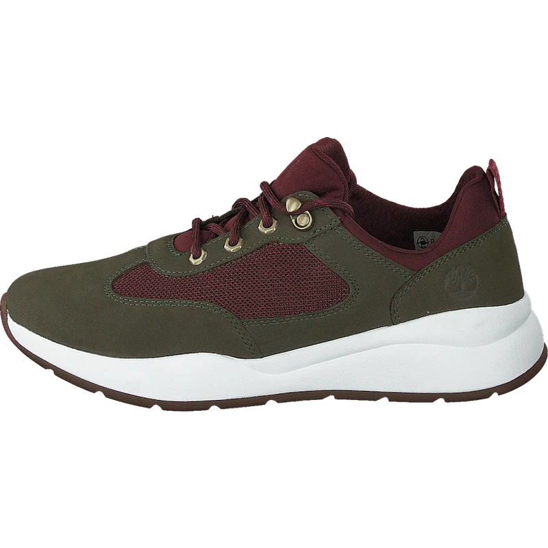 Boroughs Low Sneaker Hkr Dark Green Nubuck