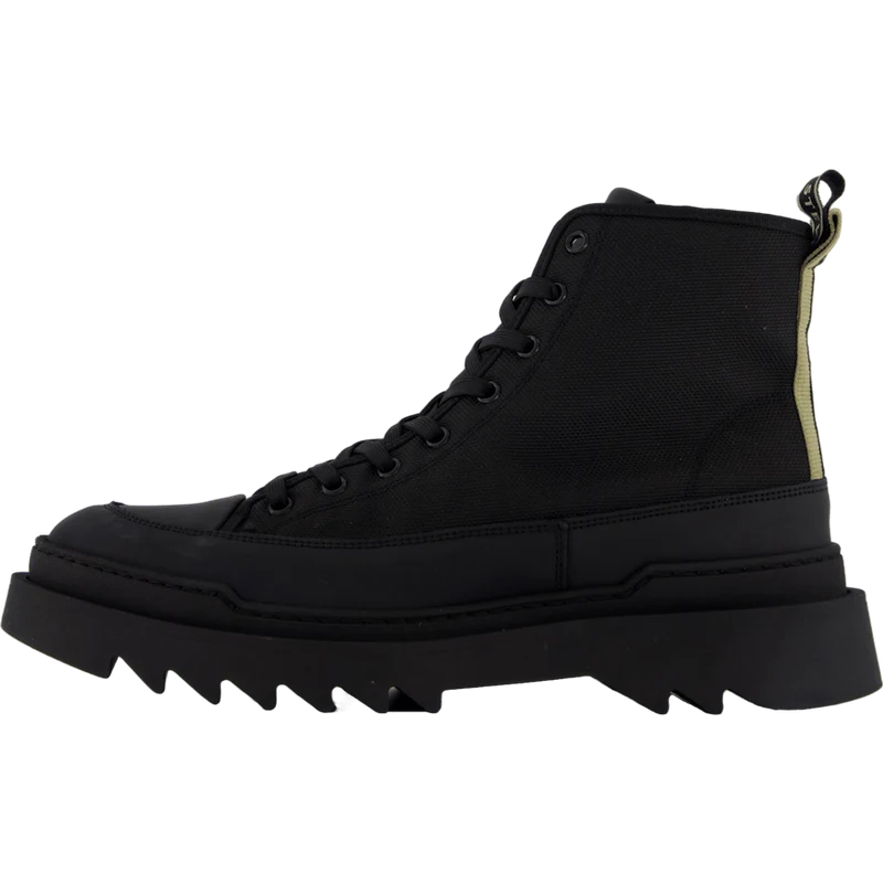 Kamiki High U Textile Black