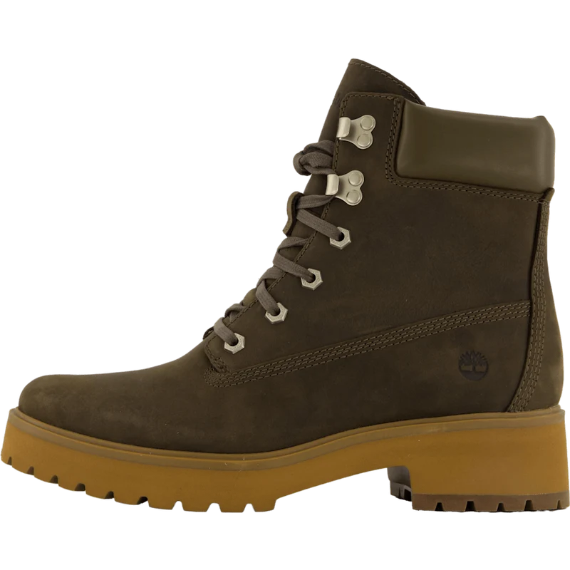 Mid Lace Up Boot Olv Full Grain