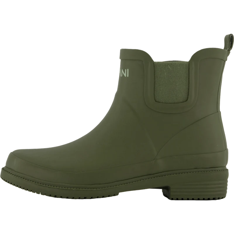 Low Color Boot W Green