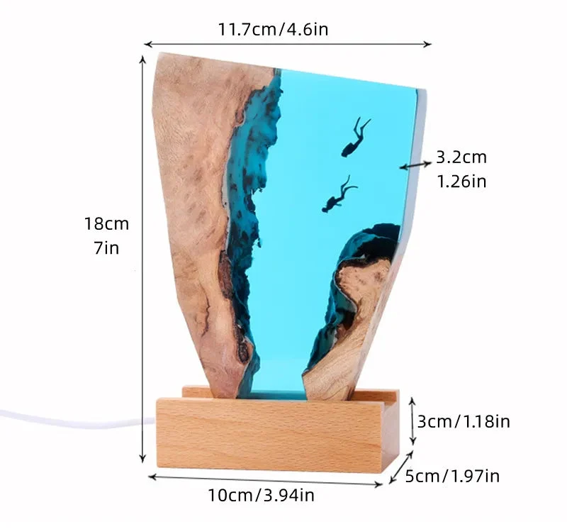 Sea Resin Ocean Figurine