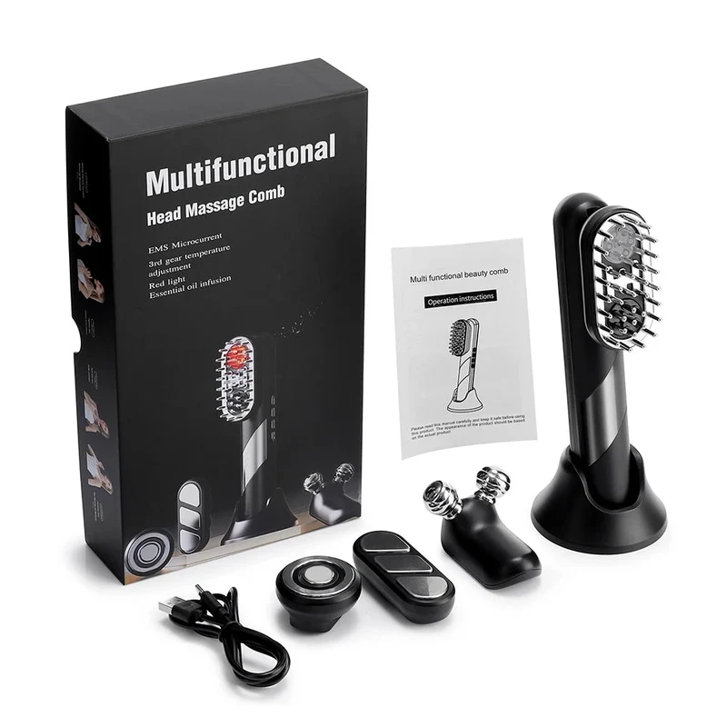 4 In 1 Electric Scalp Comb EMS