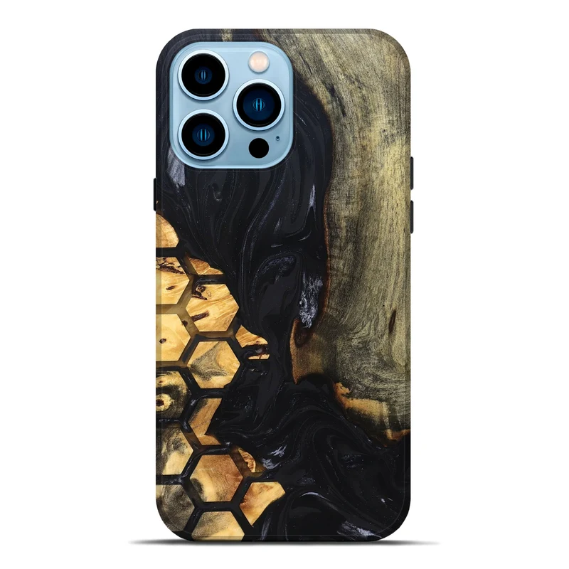 iPhone 14 Pro Max Wood Live Edge Phone Case - Missy (Pattern, 829271)