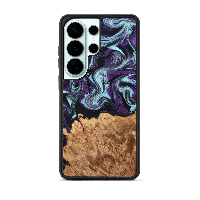 Galaxy S26 Ultra Wood Phone Case - Florida (Purple, 830018)
