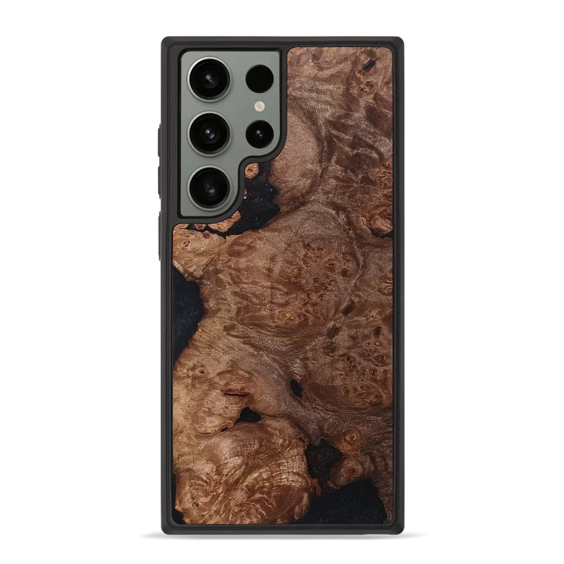 Galaxy S23 Ultra Wood Phone Case - Elian (Wood Burl, 830029)