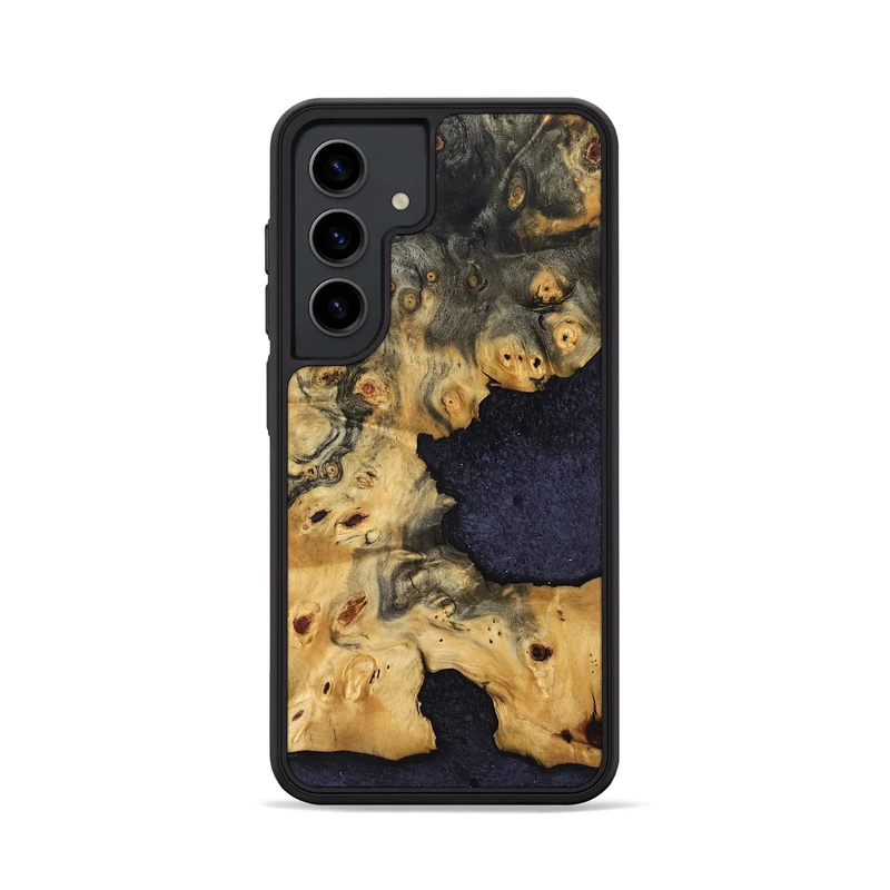 Galaxy S24 Wood Phone Case - Helene (Wood Burl, 830025)
