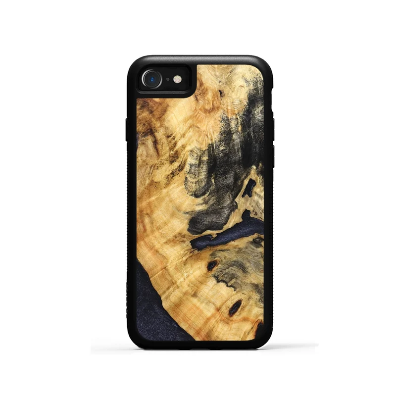 iPhone SE Wood Phone Case - Nataly (Wood Burl, 830028)